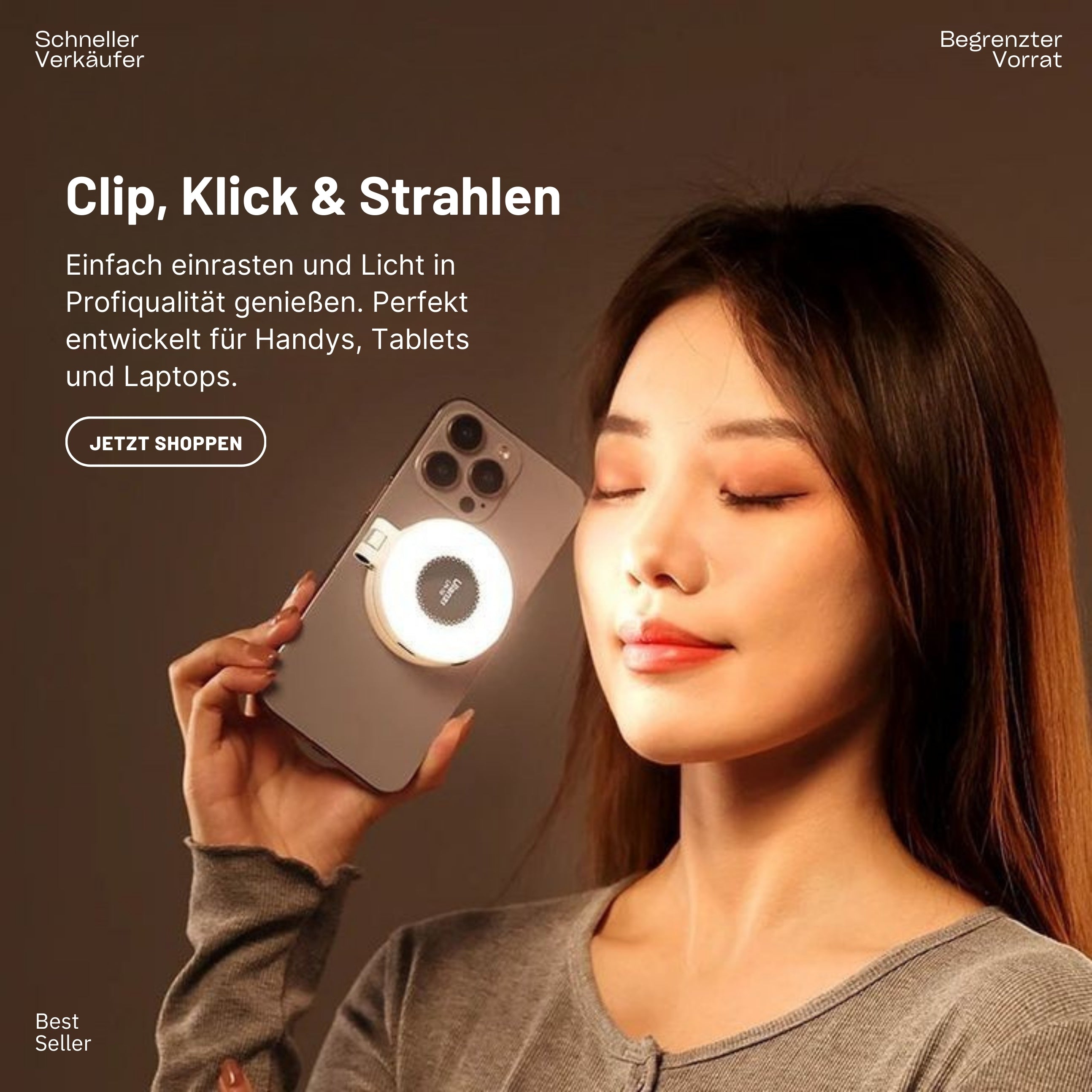 Smartphone Magnetisches Fülllicht