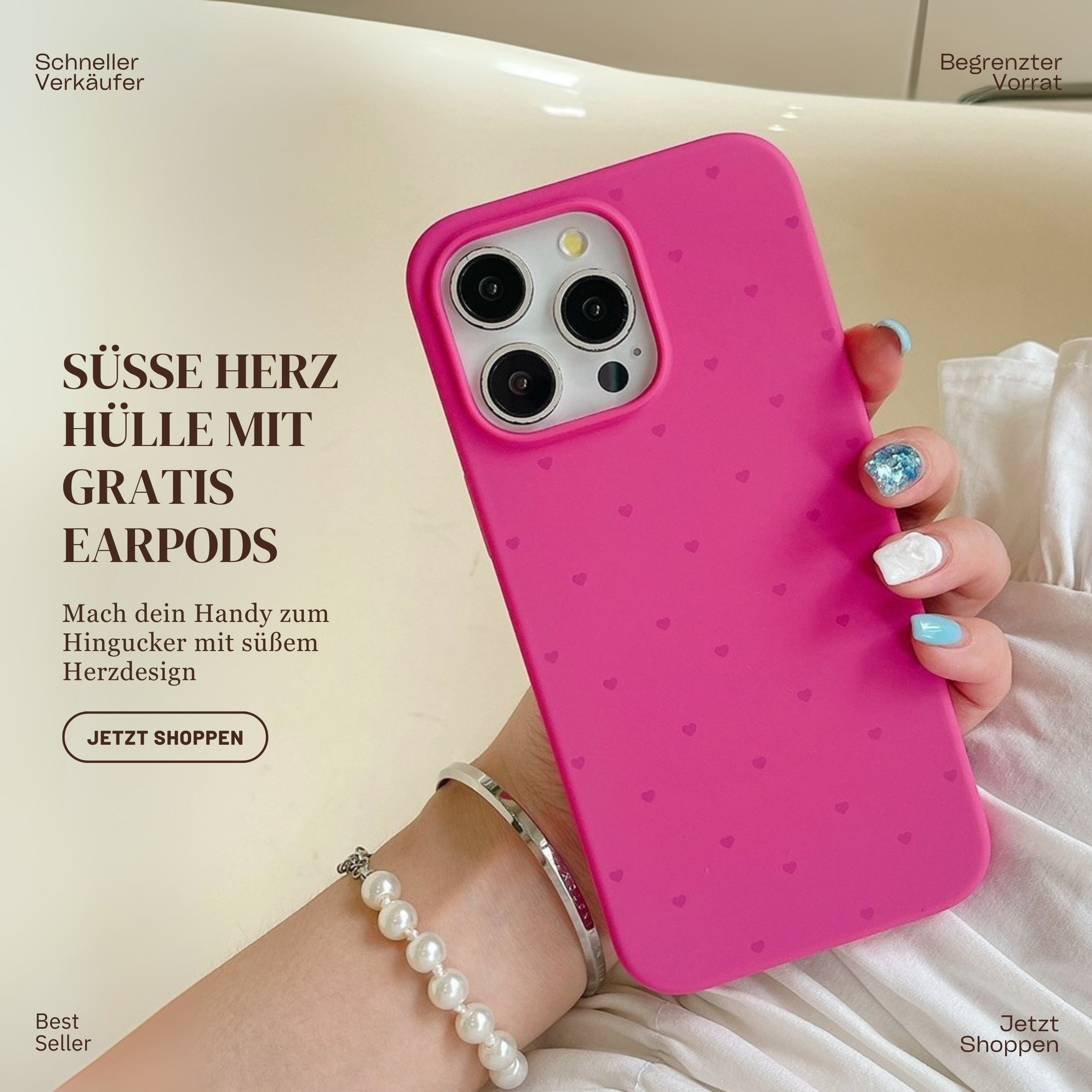 Fashion Mini Love Heart™- 50% Rabatt + GRATIS Kopfhörer