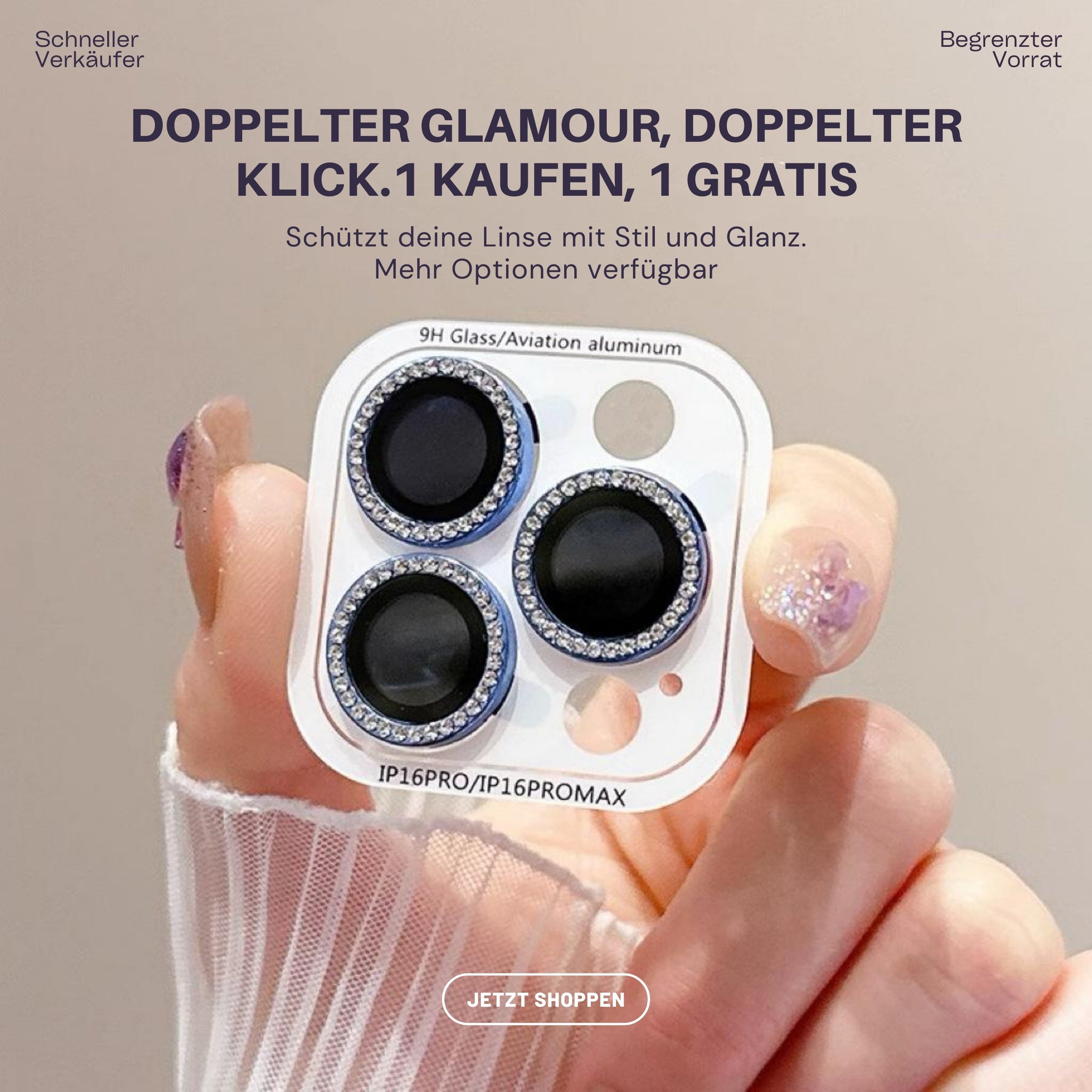 DiamondGuard™-Objektivschutz (1 kaufen, 1 gratis)