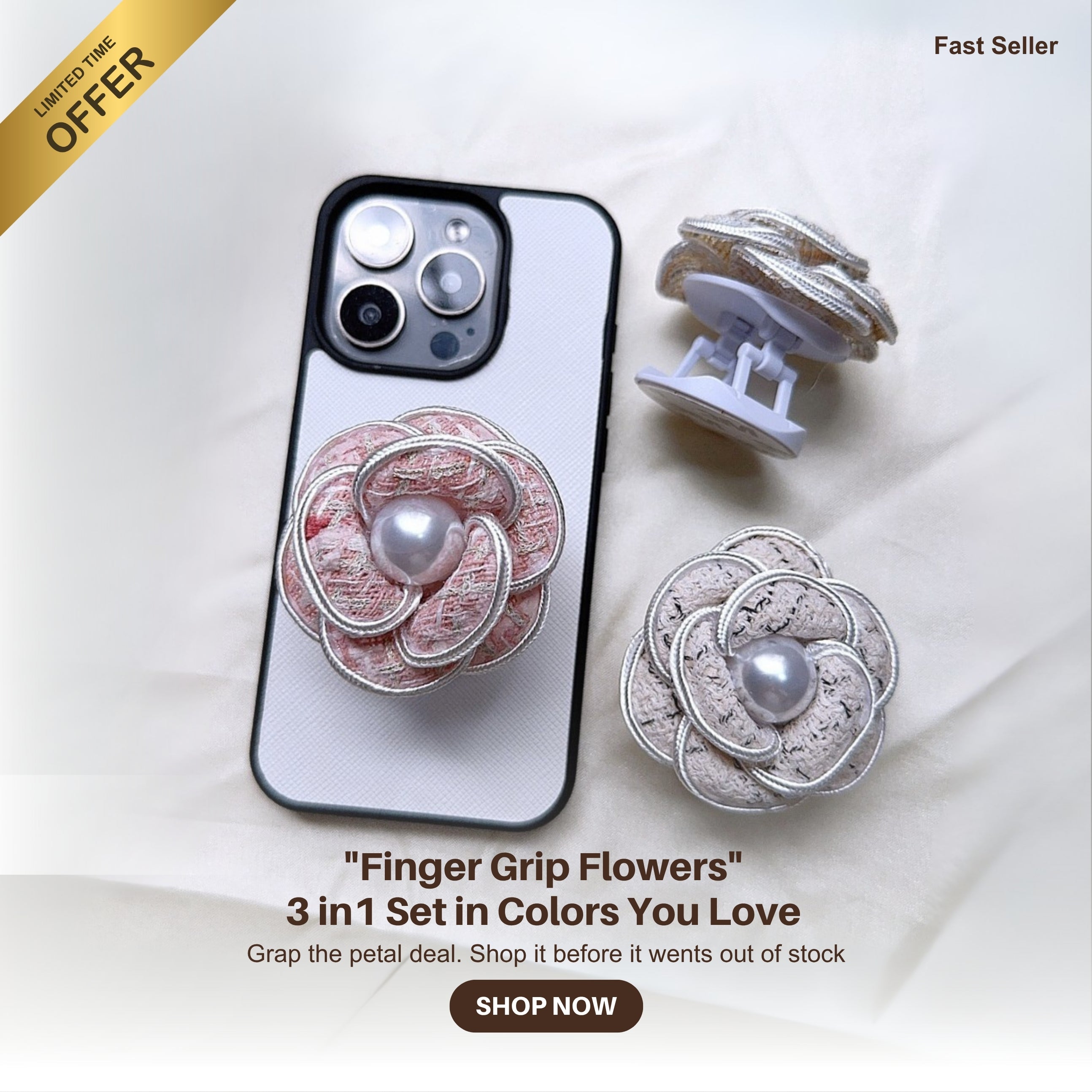 Finger Grips Bundle Deal Pack Of 3