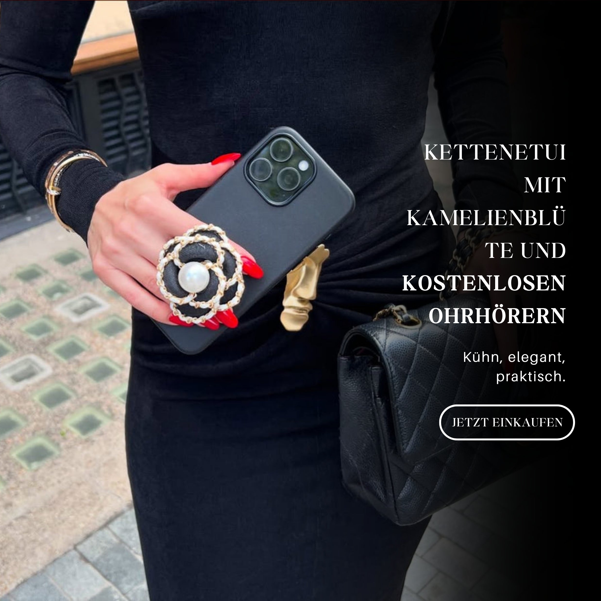 Chain Camellia Case™ + KOSTENLOSE Ohrhöre