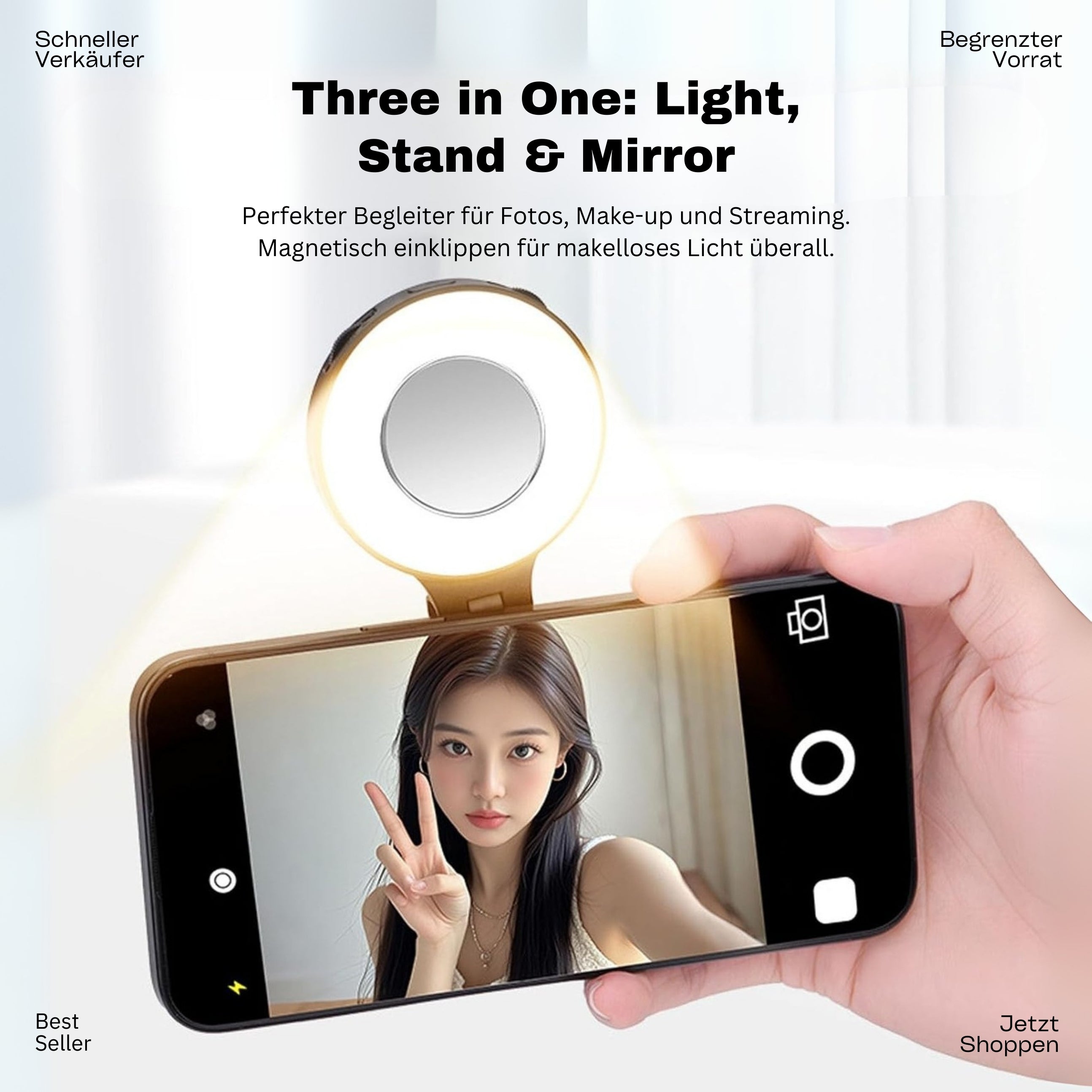Smartphone Magnetisches Fülllicht