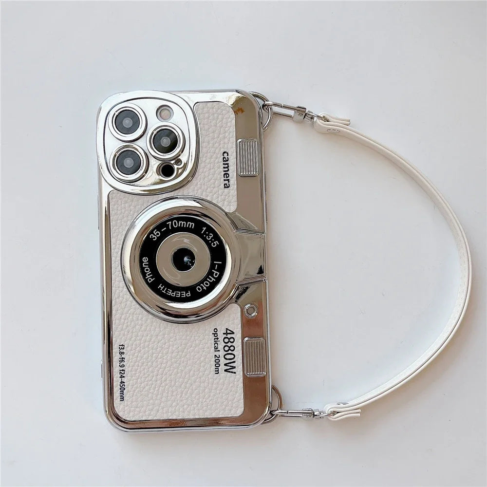 EmilyCam™ – Paris Retro Kamera iPhone Hülle + GRATIS Kopfhörer ✨