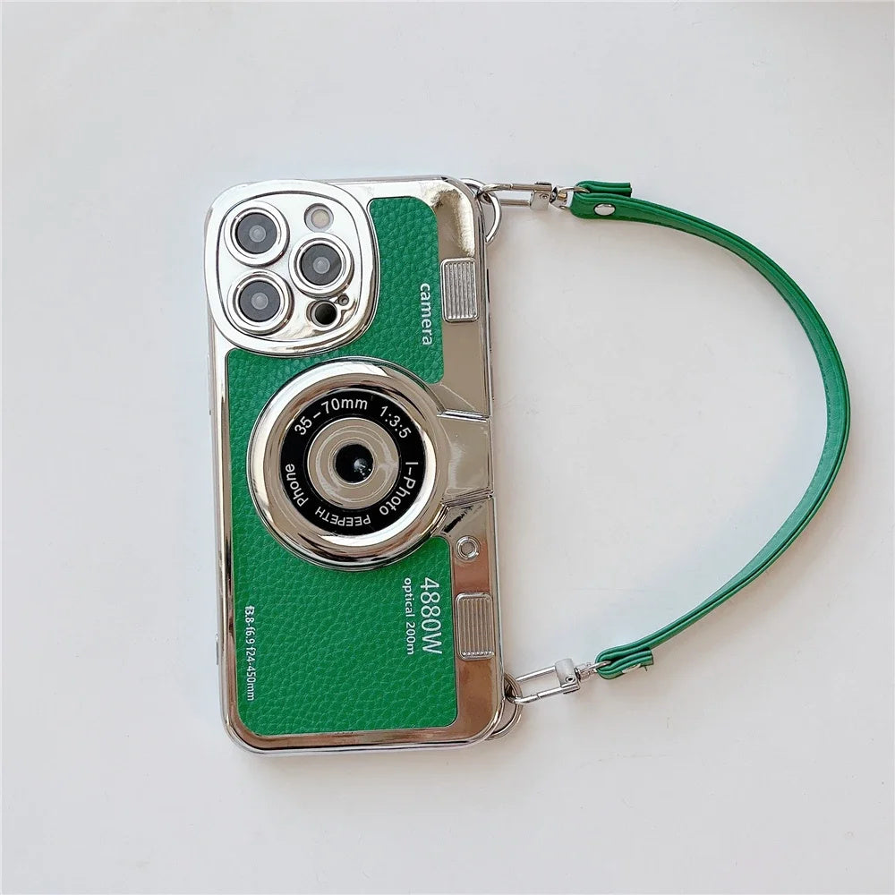EmilyCam™ – Paris Retro Kamera iPhone Hülle + GRATIS Kopfhörer ✨