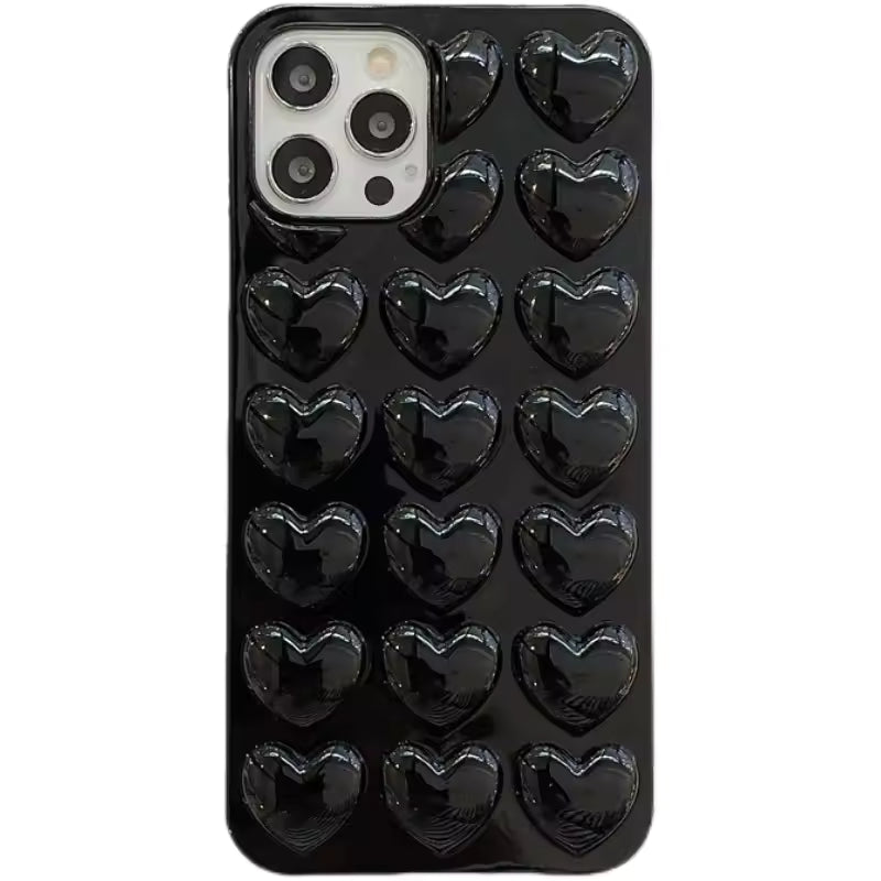 Love Heart Case For iPhone + Earphone FREE