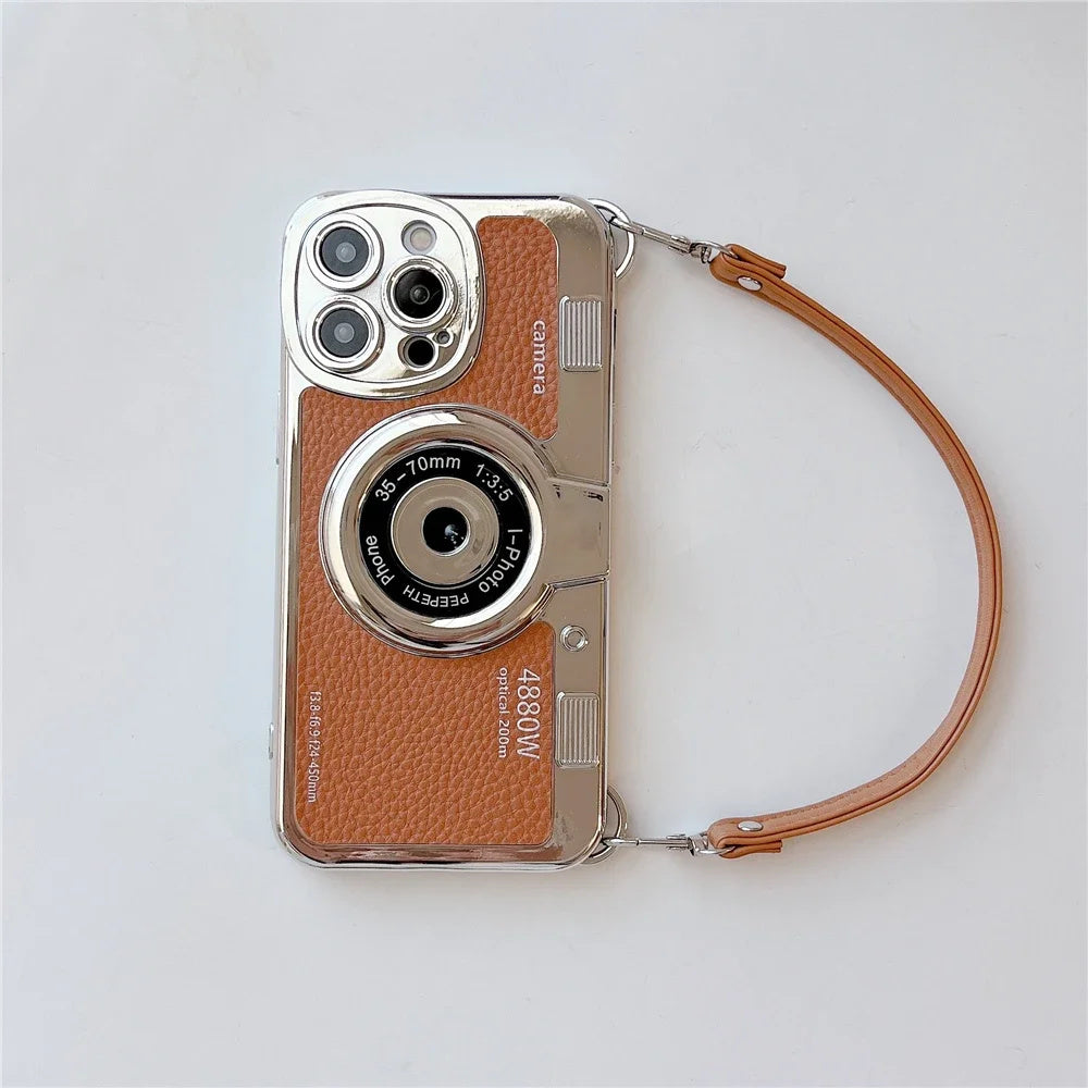 EmilyCam™ – Paris Retro Kamera iPhone Hülle + GRATIS Kopfhörer ✨