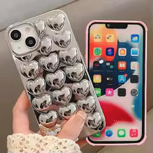 Love Heart Case For iPhone + Earphone FREE