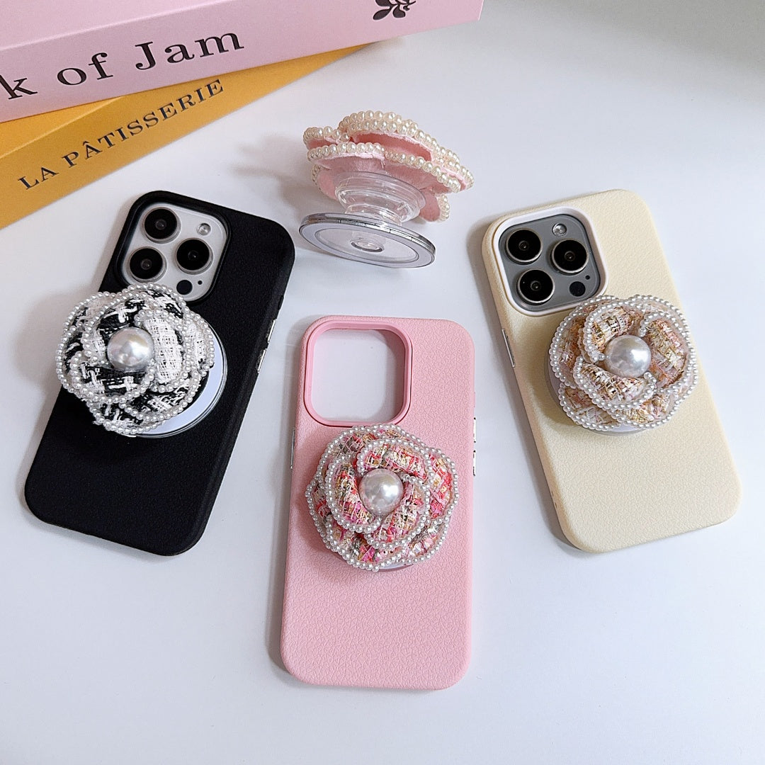 Magsafe Magnetic Pearl Flower Phone Holder Case