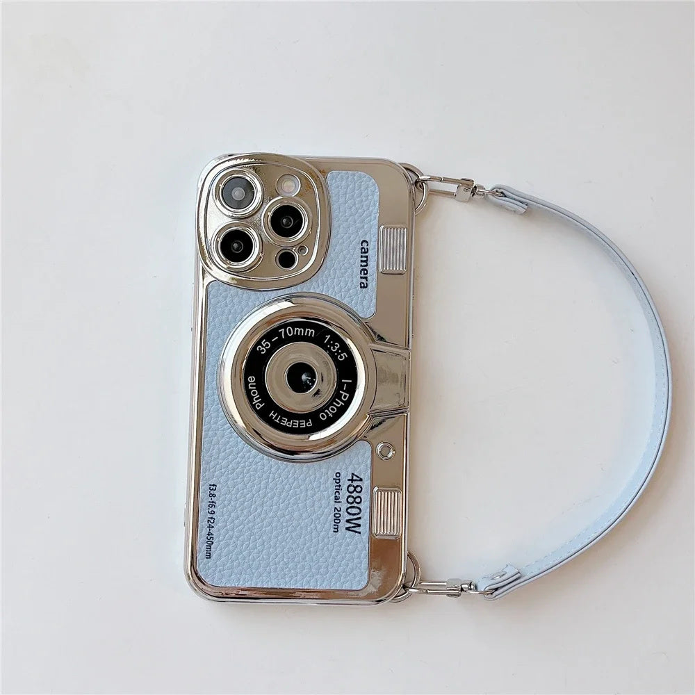 EmilyCam™ – Paris Retro Kamera iPhone Hülle + GRATIS Kopfhörer ✨