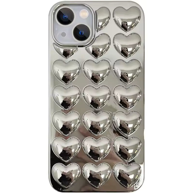 Love Heart Case For iPhone + Earphone FREE