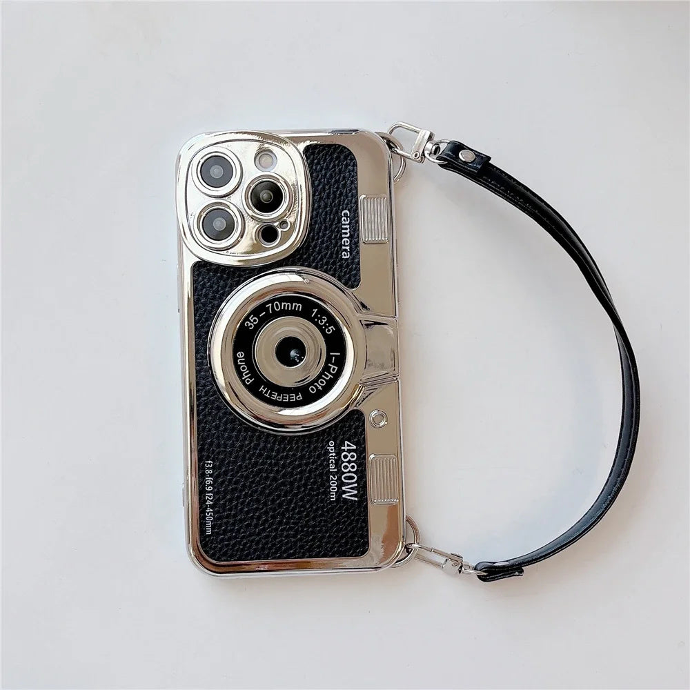 EmilyCam™ – Paris Retro Kamera iPhone Hülle + GRATIS Kopfhörer ✨
