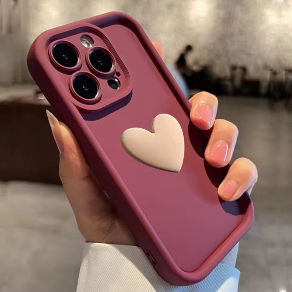 3D Love Cushion Heart Case + Gratis-Kopfhörer-Deal