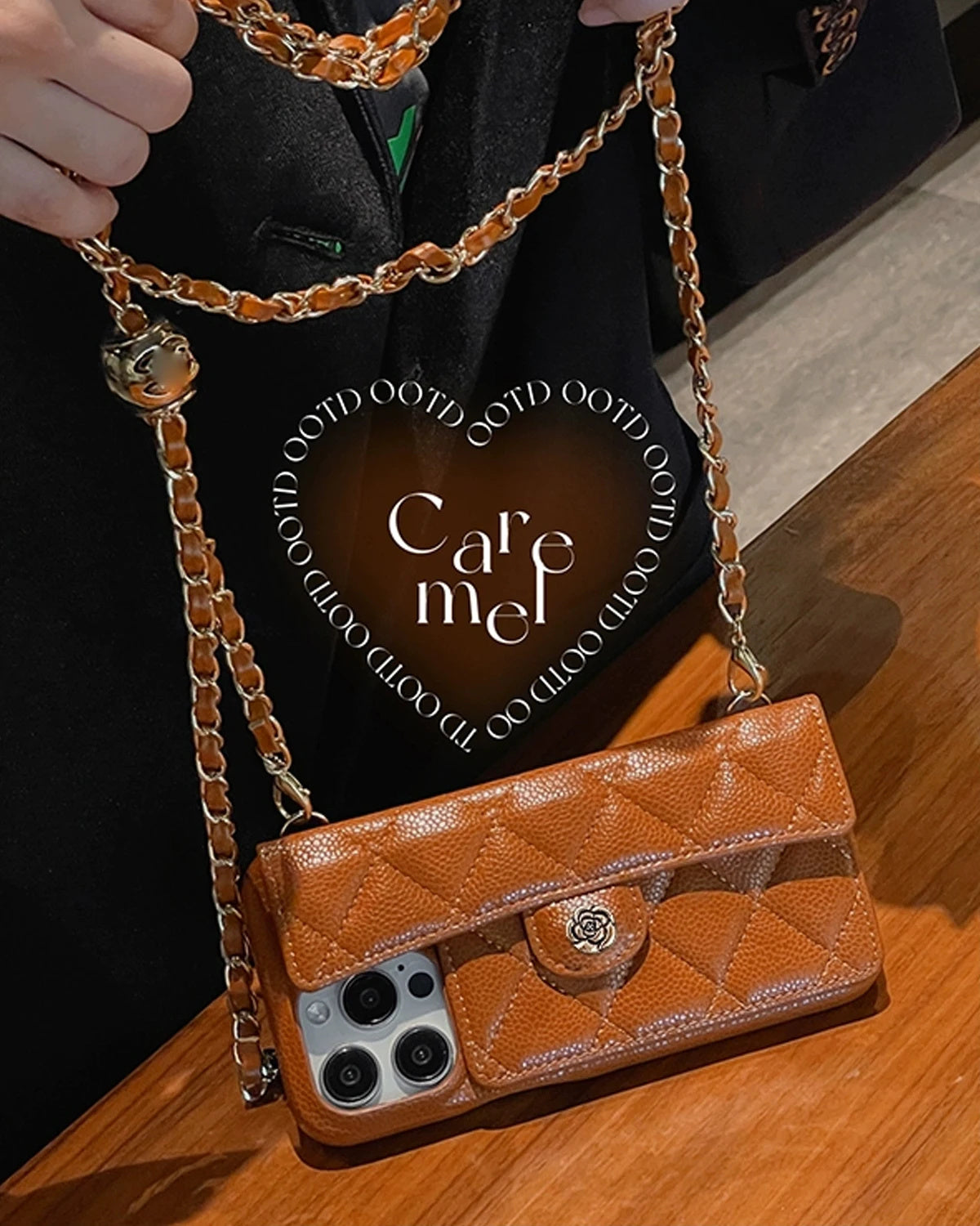 Couture Clutch™ Leder-Wallet-iPhone-Hülle + GRATIS Kopfhörer 🎧✨