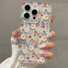 Floral Pattern Soft Case + Earphone Deal