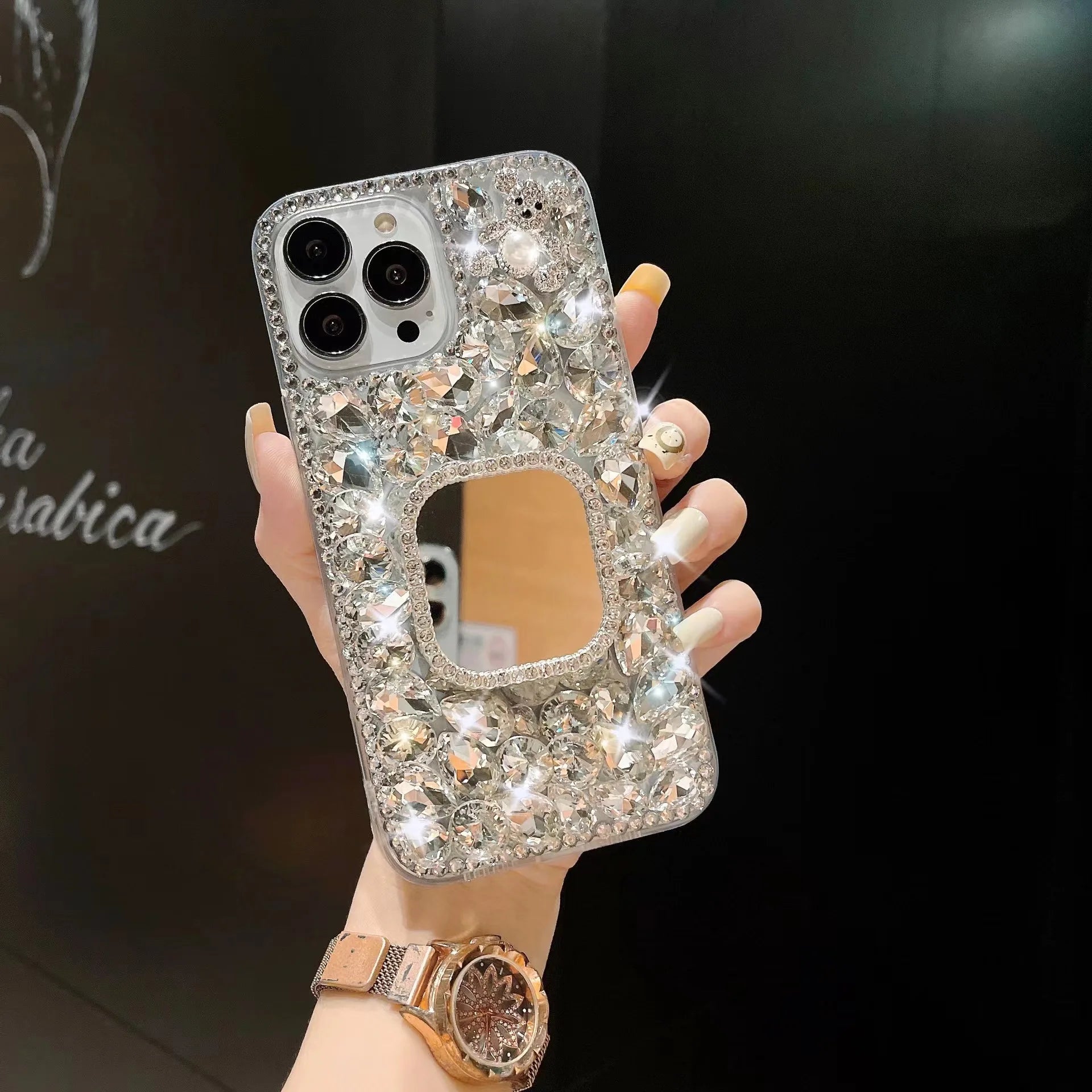 CrystalGaze™ Mirror Case + FREE Earphones 🎧