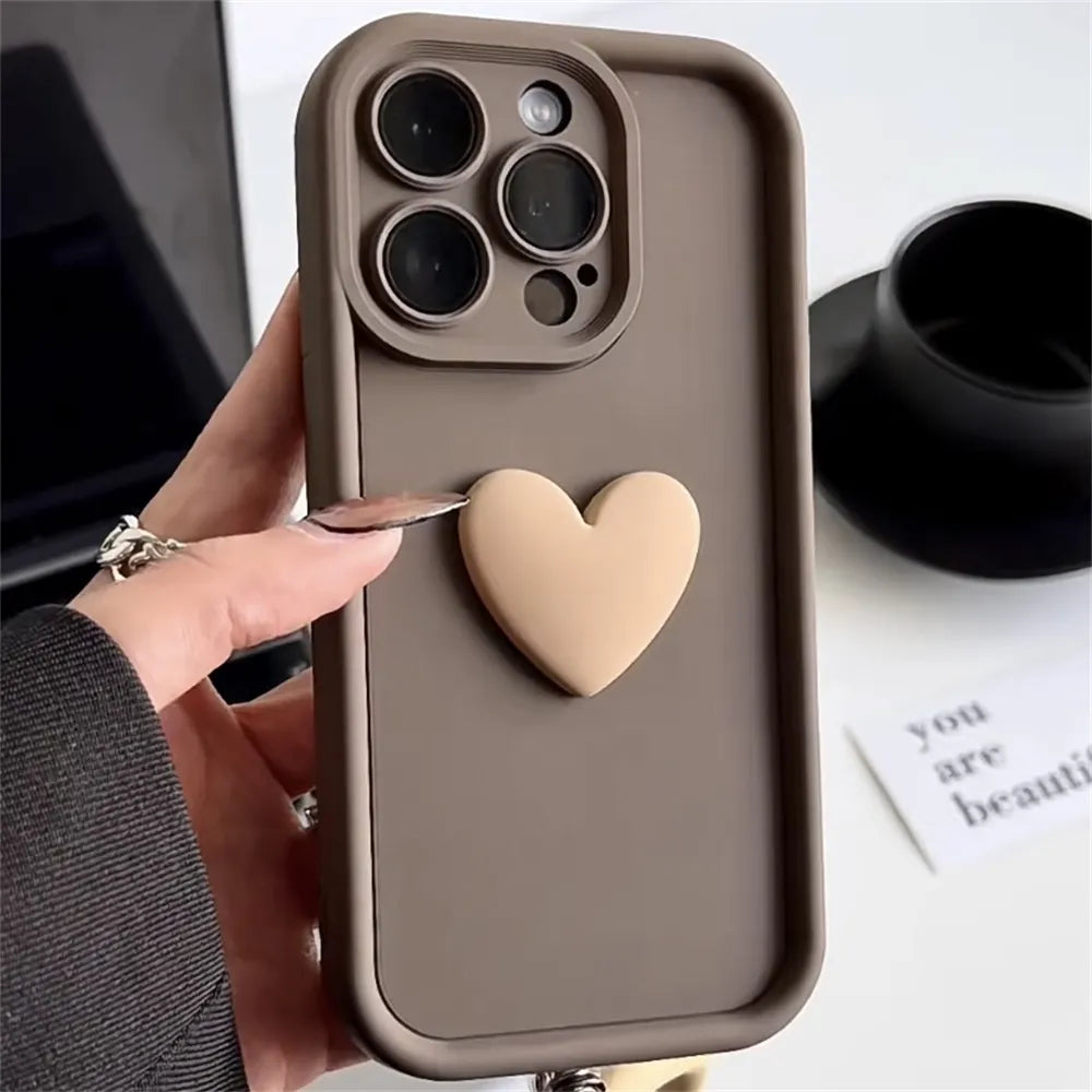 3D Love Cushion Heart Case + Gratis-Kopfhörer-Deal