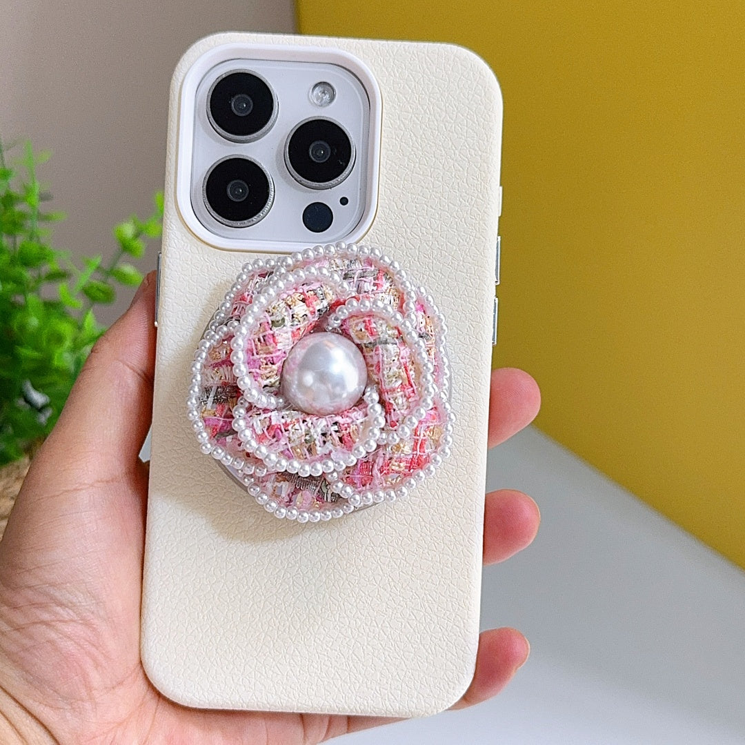 Magsafe Magnetic Pearl Flower Phone Holder Case