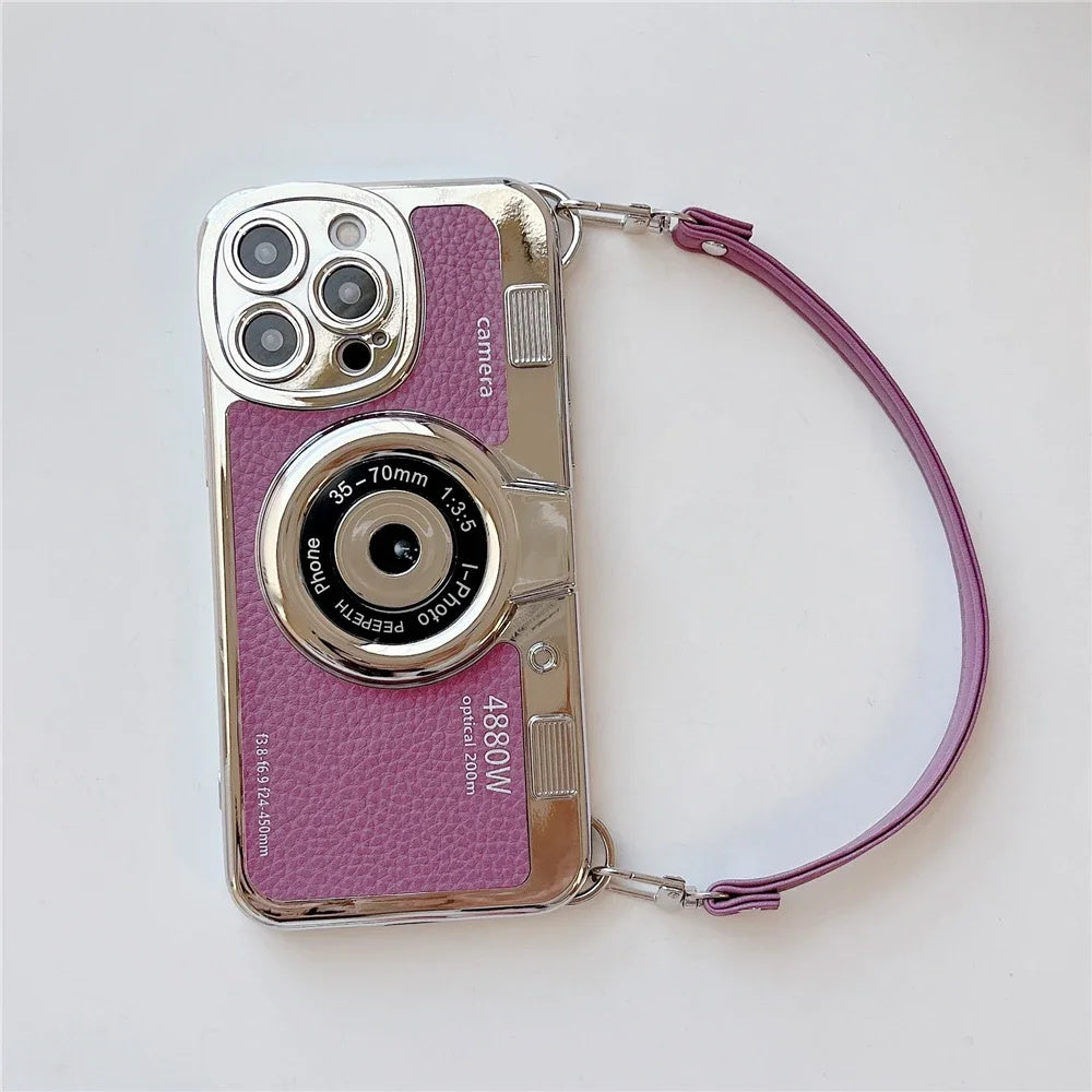 EmilyCam™ – Paris Retro Kamera iPhone Hülle + GRATIS Kopfhörer ✨