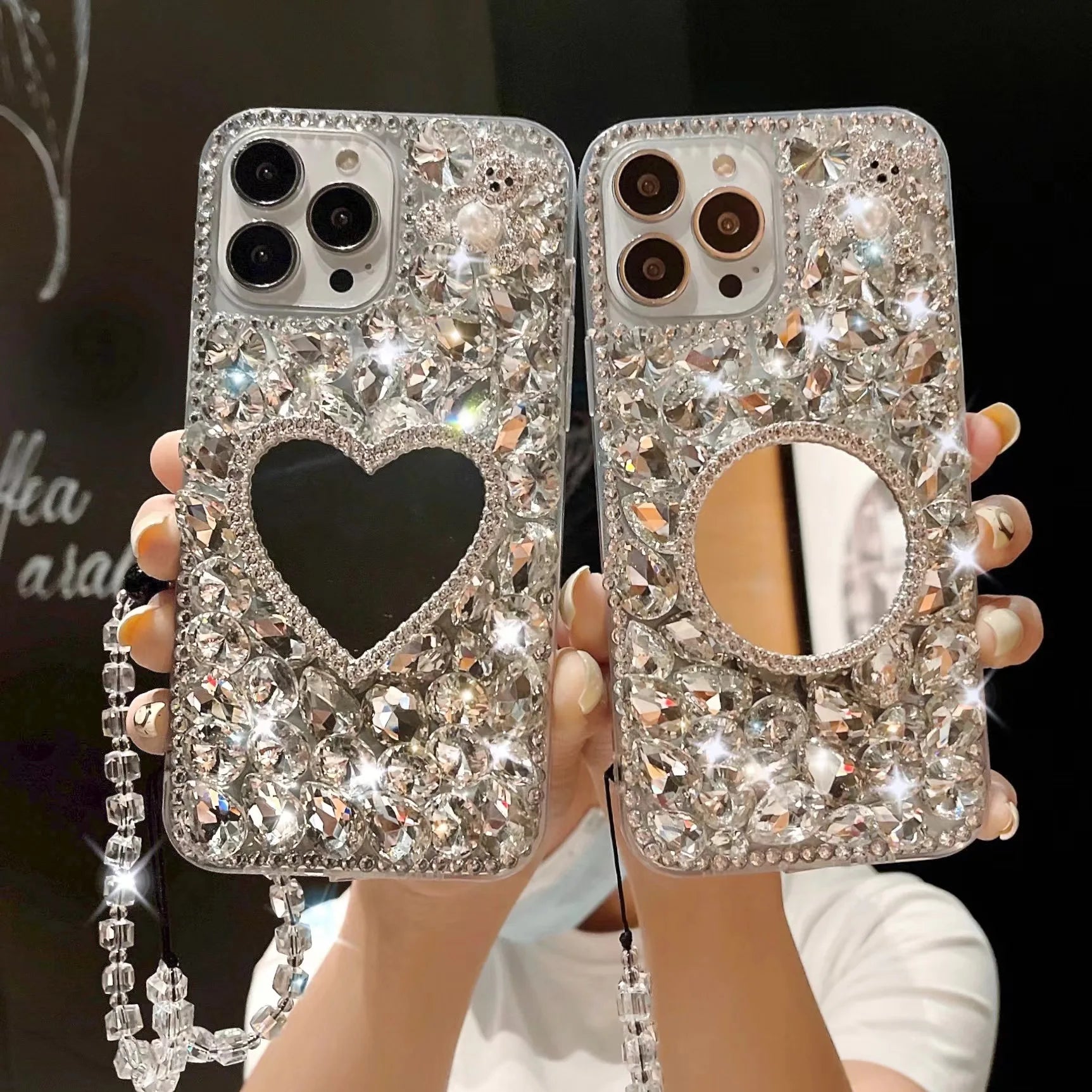 CrystalGaze™ Mirror Case + FREE Earphones 🎧