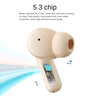 S510 TWS Wireless Earphones LED Power Digital Display Stereo Sound Bluetooth 5.3 Compatible for iPhone