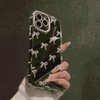 Stylish Bow Mirror Case + Gratis-Kopfhörer